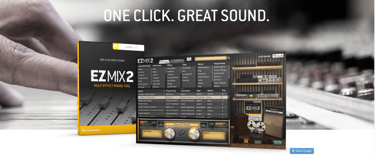 Toontrack Toontrack EZMix2 Lite